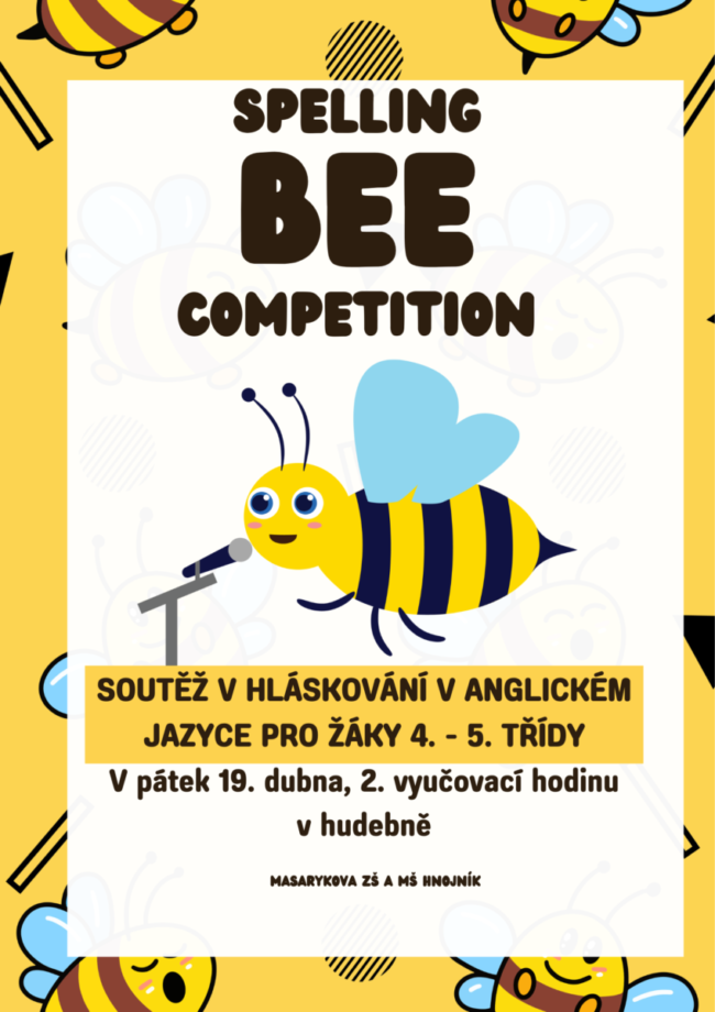 Soutěž v hláskování v anglickém jazyce